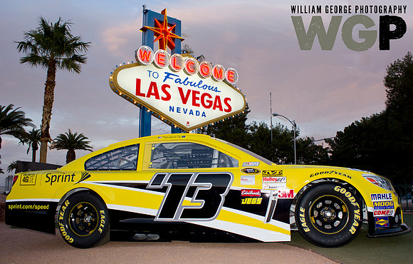 NASCAR & Las Vegas Sign