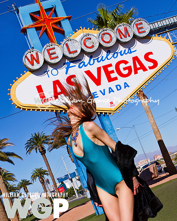 Las Vegas Sign - Fashion Shoot